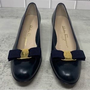 Salvatore Ferragamo Vara Bow Heels